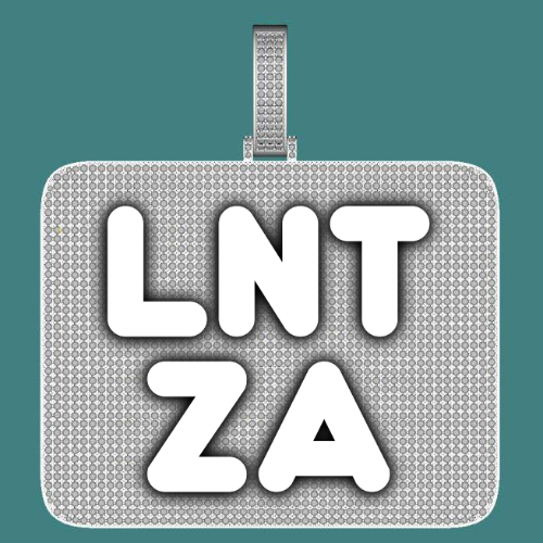 CUSTOM LETTER NECKLACE 3D BIG SQUARE