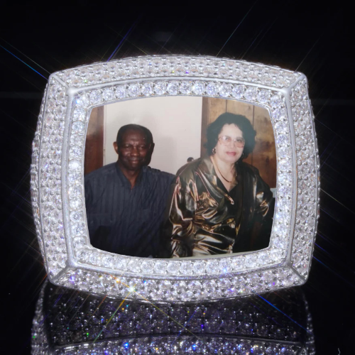 3D CUSTOM PICTURE ICED RING