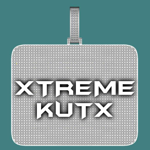 CUSTOM LETTER NECKLACE 3D BIG SQUARE