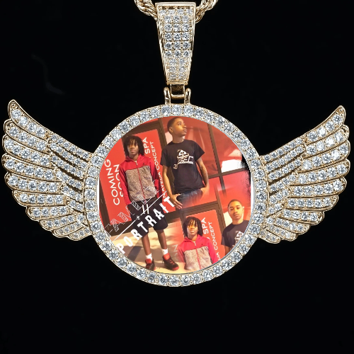 CUSTOM PICTURE PENDANT STYLE-4