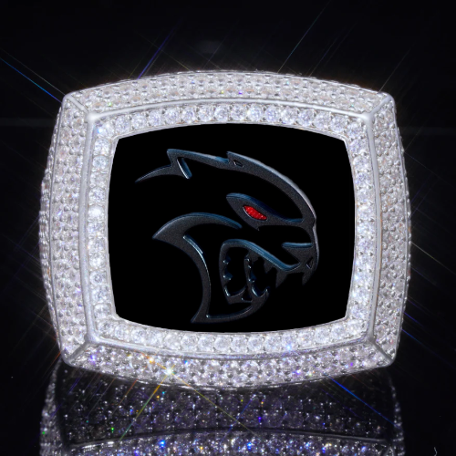 3D CUSTOM PICTURE ICED RING