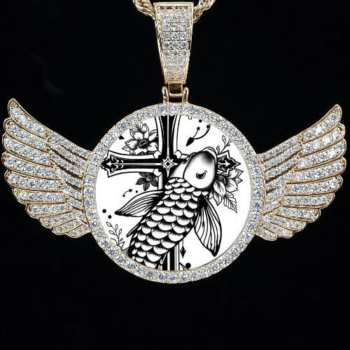 CUSTOM PICTURE PENDANT STYLE-4