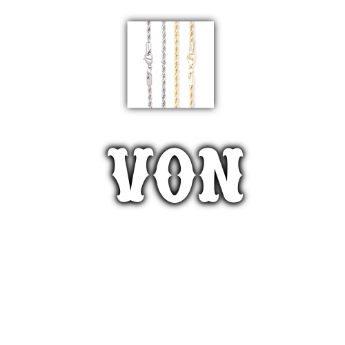 Custom Letters Freibeuter Font Necklace