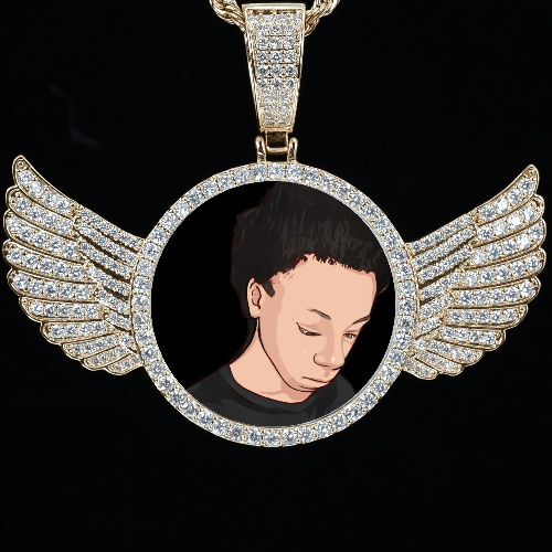 CUSTOM PICTURE PENDANT STYLE-4