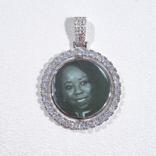 3D Spinning 2-Faced Custom Picture Pendant