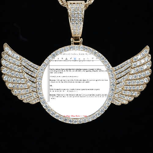 CUSTOM PICTURE PENDANT STYLE-4