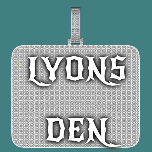 CUSTOM LETTER NECKLACE 3D BIG SQUARE