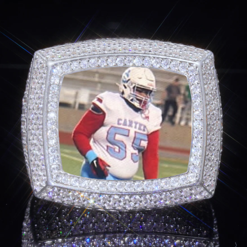 3D CUSTOM PICTURE ICED RING