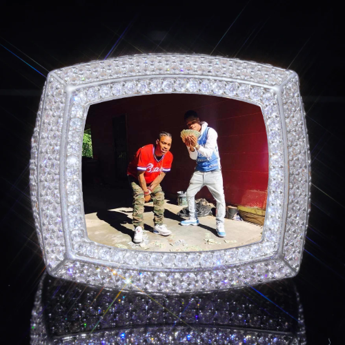 3D CUSTOM PICTURE ICED RING