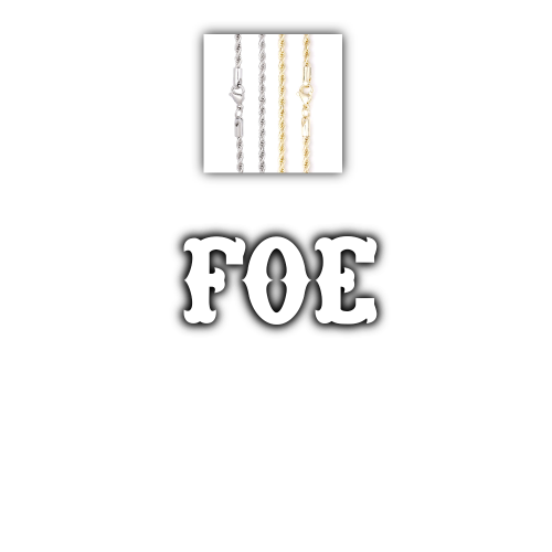 Custom Letters Freibeuter Font Necklace