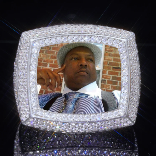 3D CUSTOM PICTURE ICED RING
