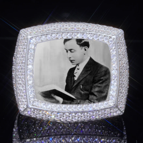 3D CUSTOM PICTURE ICED RING