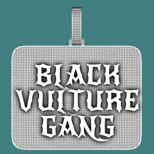 CUSTOM LETTER NECKLACE 3D BIG SQUARE