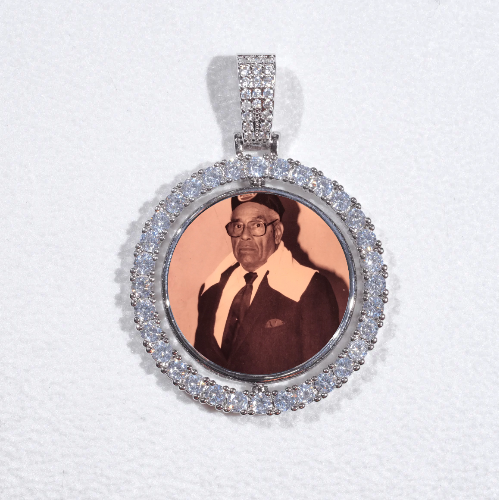 3D Spinning 2-Faced Custom Picture Pendant