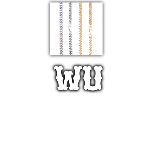 Custom Letters Freibeuter Font Necklace