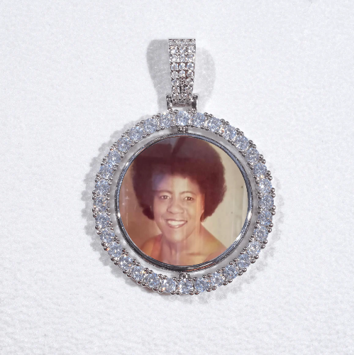 3D Spinning 2-Faced Custom Picture Pendant