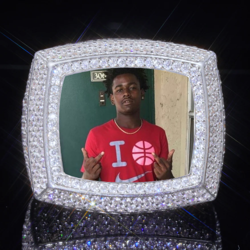 3D CUSTOM PICTURE ICED RING