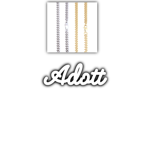 Script Custom Letter Necklace