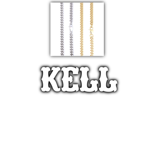 Custom Letters Freibeuter Font Necklace