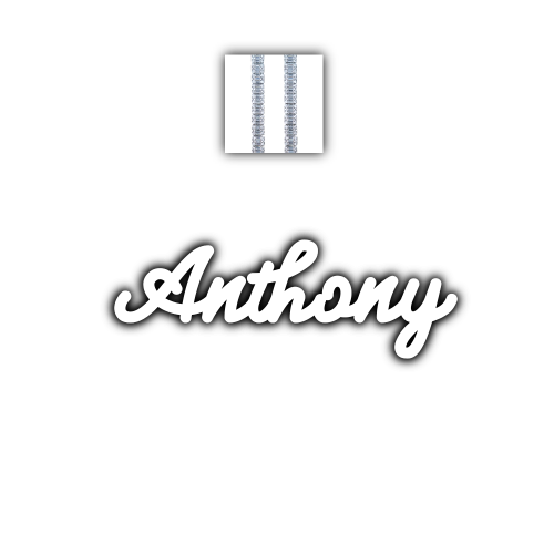 Script Custom Letter Necklace