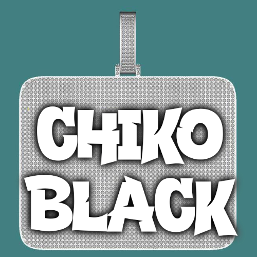 CUSTOM LETTER NECKLACE 3D BIG SQUARE