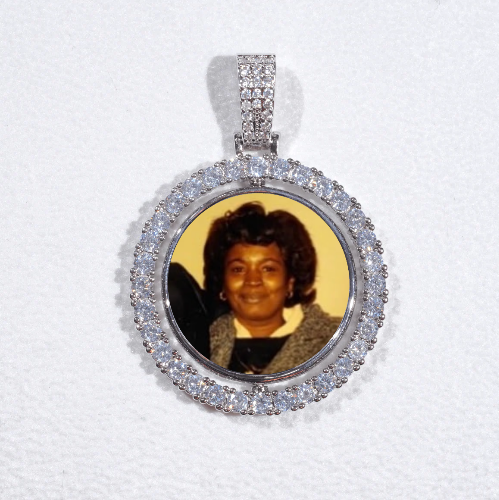 3D Spinning 2-Faced Custom Picture Pendant