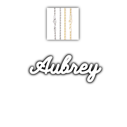 Script Custom Letter Necklace
