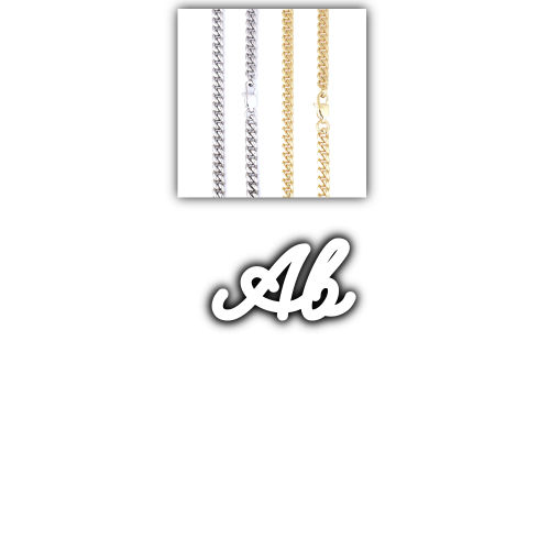 Script Custom Letter Necklace