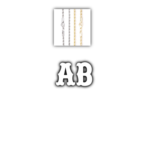Custom Letters Freibeuter Font Necklace