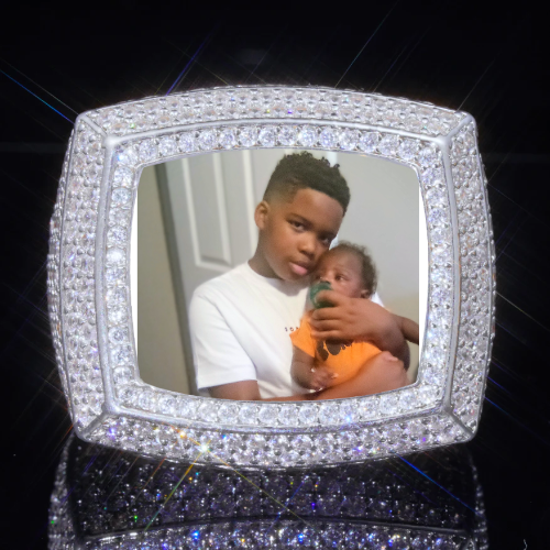 3D CUSTOM PICTURE ICED RING