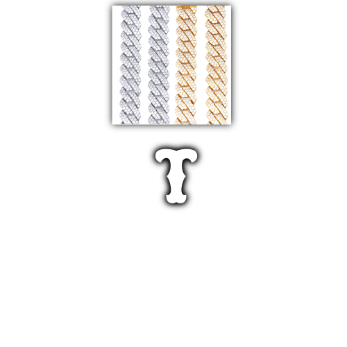 Custom Letters Freibeuter Font Necklace