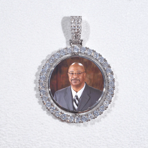 3D Spinning 2-Faced Custom Picture Pendant