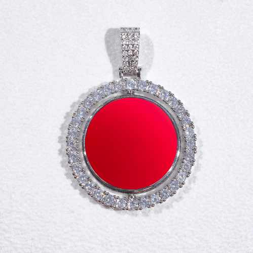 3D Spinning 2-Faced Custom Picture Pendant