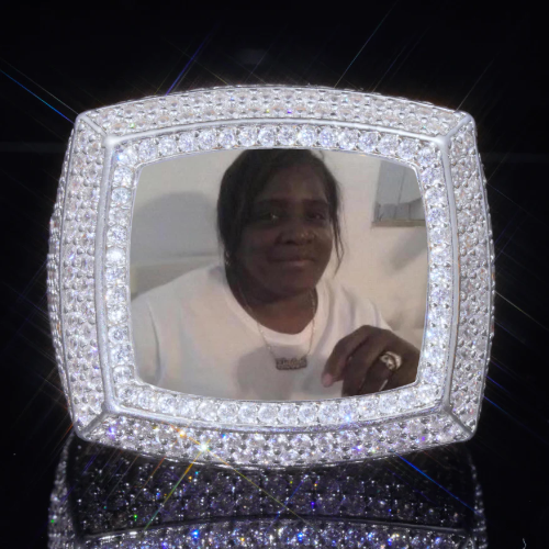 3D CUSTOM PICTURE ICED RING