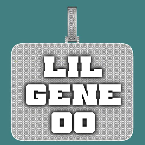 CUSTOM LETTER NECKLACE 3D BIG SQUARE