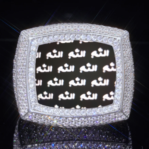 3D CUSTOM PICTURE ICED RING