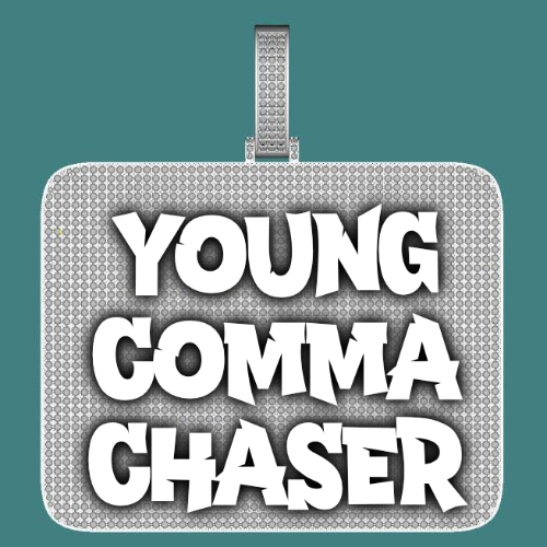 CUSTOM LETTER NECKLACE 3D BIG SQUARE