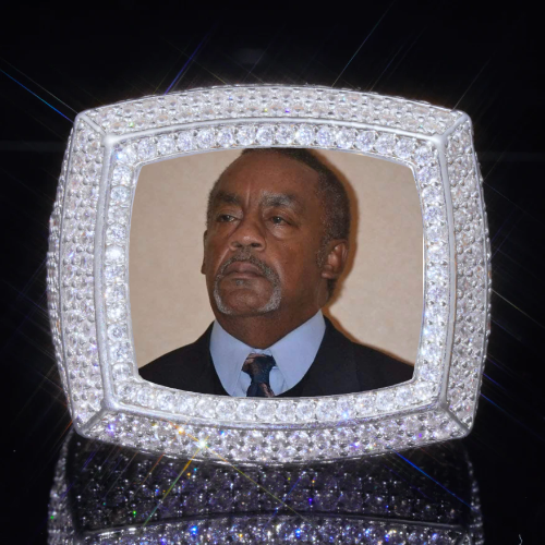 3D CUSTOM PICTURE ICED RING