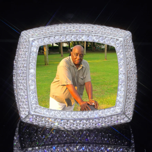3D CUSTOM PICTURE ICED RING