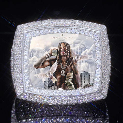 3D CUSTOM PICTURE ICED RING