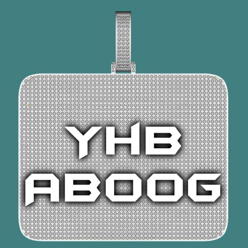 CUSTOM LETTER NECKLACE 3D BIG SQUARE