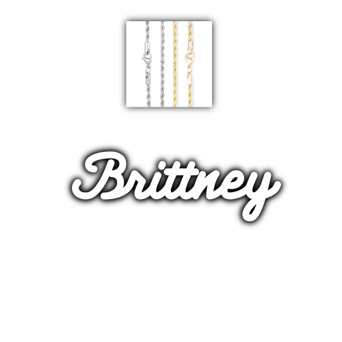 Script Custom Letter Necklace