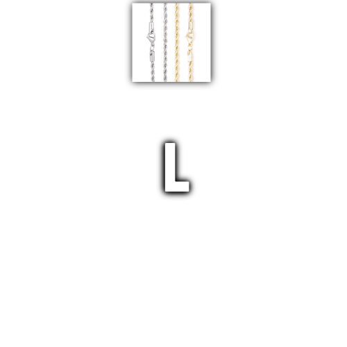Custom Letters Baguette Two Layer Necklace