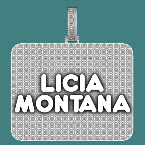 CUSTOM LETTER NECKLACE 3D BIG SQUARE