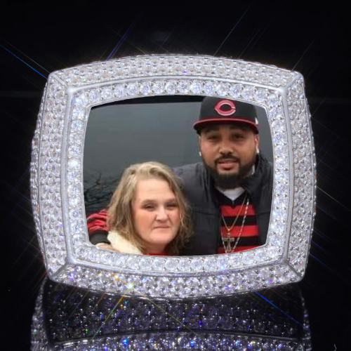 3D CUSTOM PICTURE ICED RING