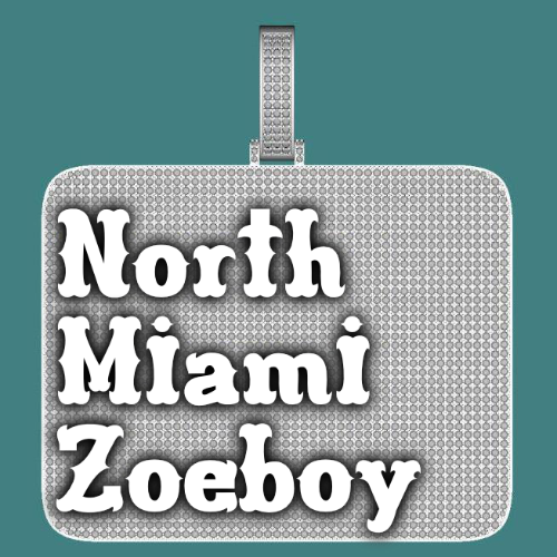 CUSTOM LETTER NECKLACE 3D BIG SQUARE