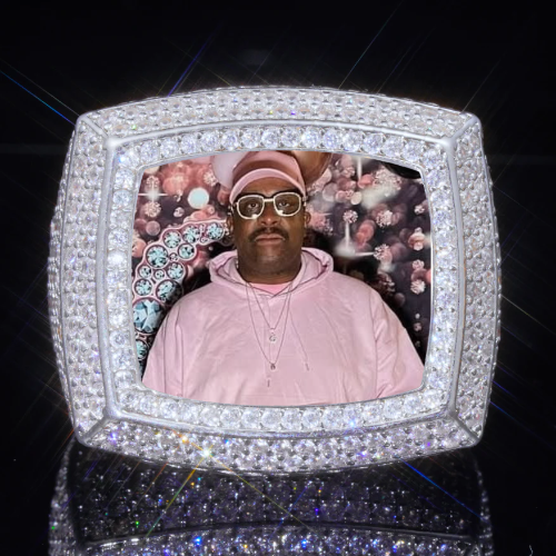3D CUSTOM PICTURE ICED RING