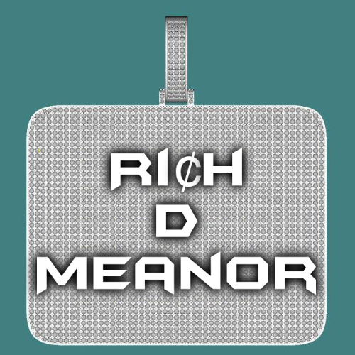 CUSTOM LETTER NECKLACE 3D BIG SQUARE