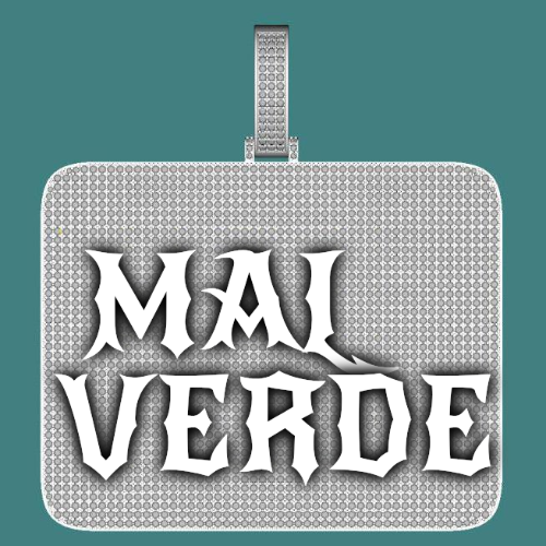 CUSTOM LETTER NECKLACE 3D BIG SQUARE