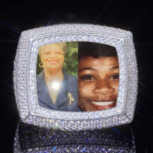 3D CUSTOM PICTURE ICED RING